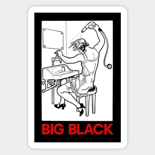 Big Black ∆ ∆ ∆ ∆ ∆ Original Fan Artwork Magnet